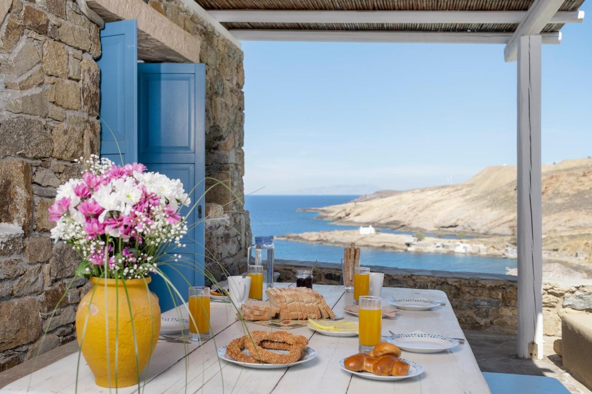 Mykonos Residence Villas & Suites Merchia Beach Exterior foto
