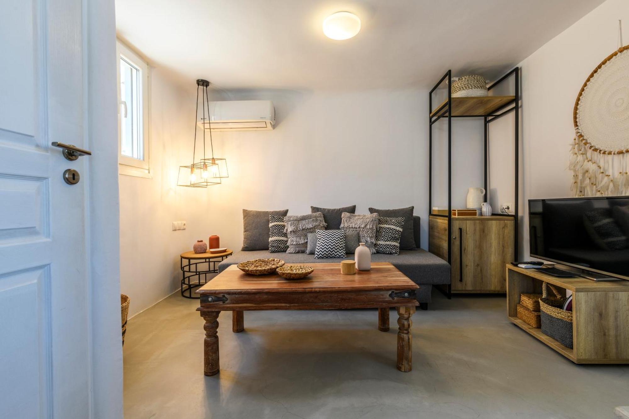 Mykonos Residence Villas & Suites Merchia Beach Exterior foto